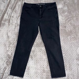 American Eagle Outfitters super super stretch size 14 high rise jegging